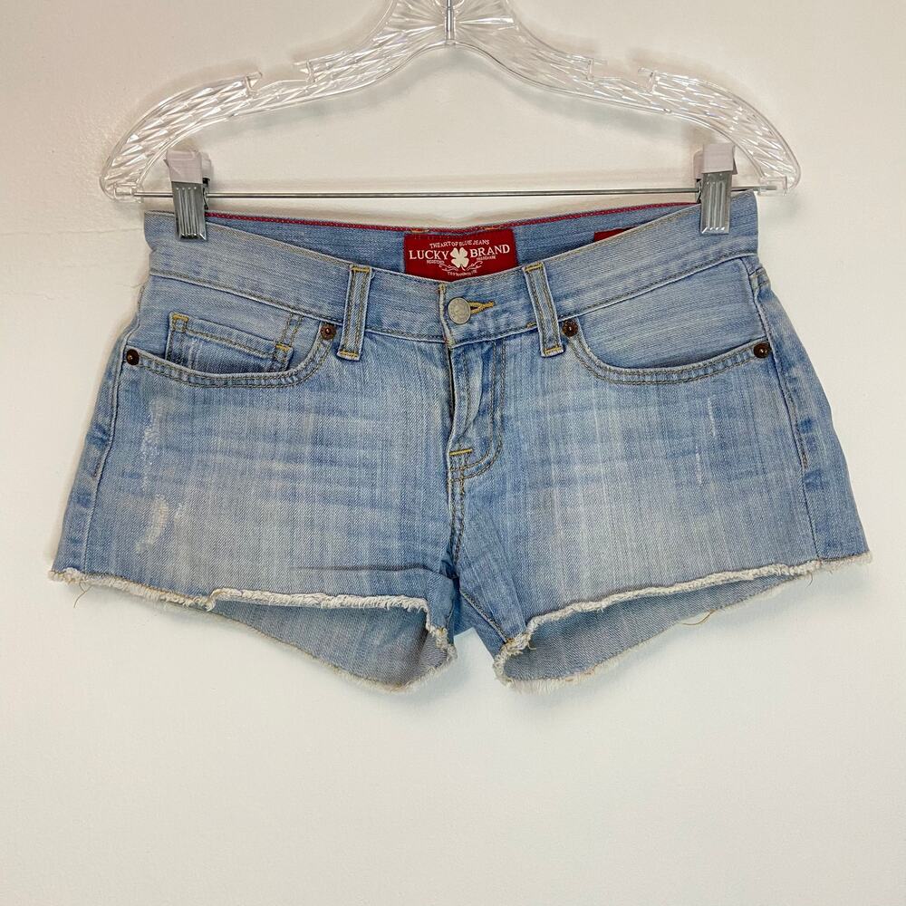 Lucky Brand Boardwalk Jean Short Distressed